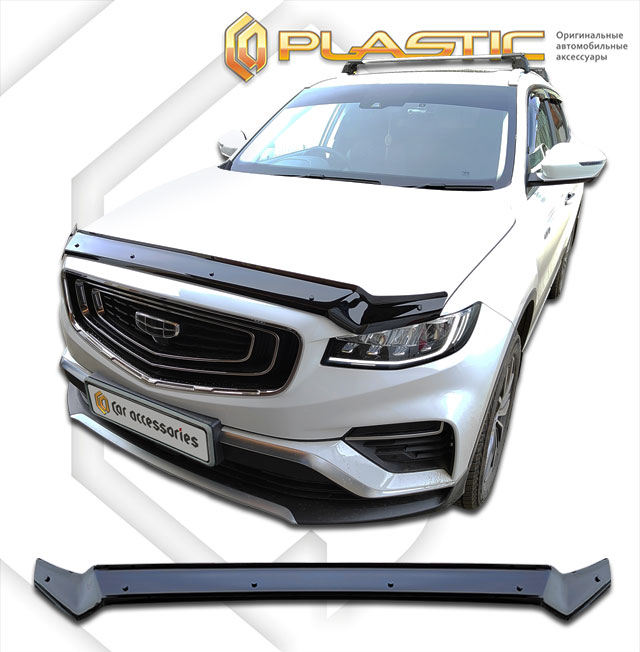 Hood deflector (Full-color series (Collection)) Geely Atlas Pro suv 5 дв.