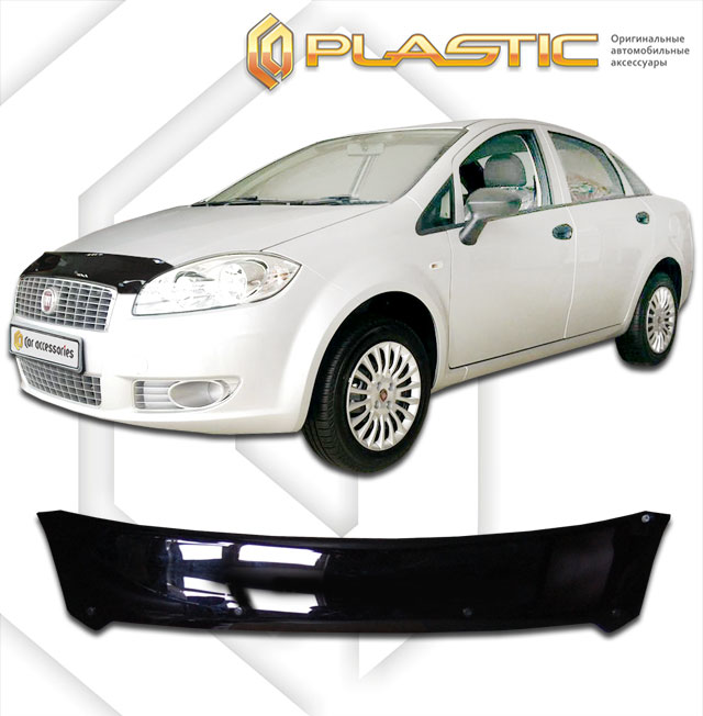 Hood deflector (Full-color series (Collection)) Fiat Linea 