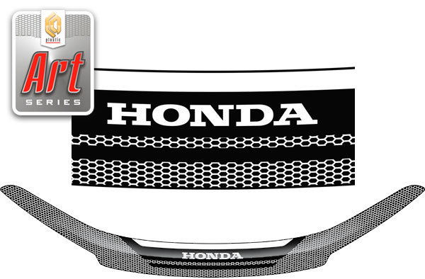 Hood deflector (Art black) Honda CR-V 