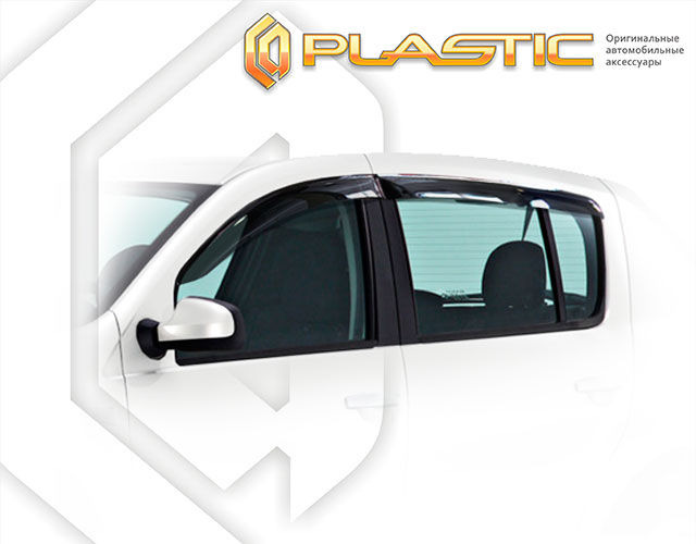 Window visors (Classic translucent) Renault Sandero Stepway 