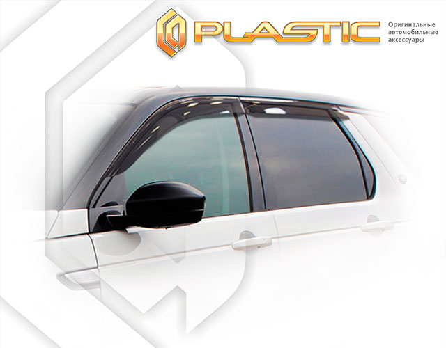 Window visors (Classic translucent) Land Rover Discovery Sport 