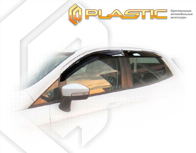 Window visors (Classic translucent) Ford EcoSport 