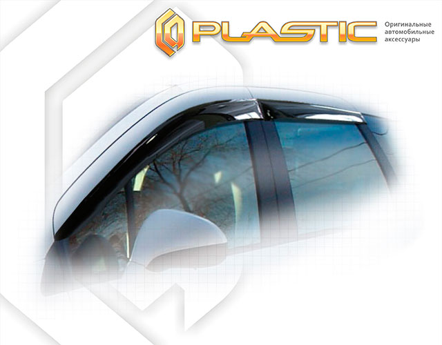 Window visors (Classic translucent) Peugeot 308 SW