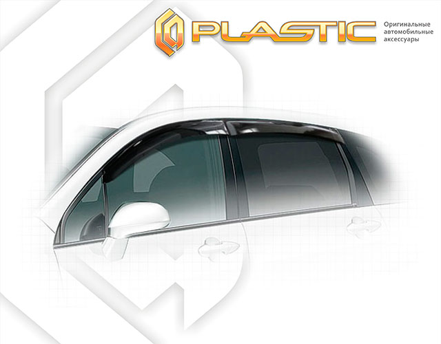 Window visors (Classic translucent) Honda Stream 