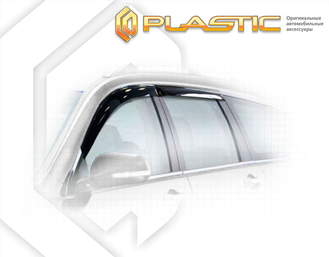 Window visors (Classic translucent) Honda Accord hatchback