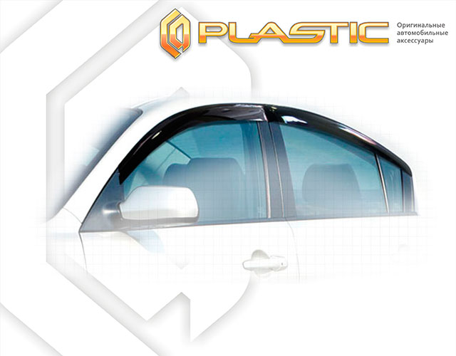 Window visors (Classic translucent) Mazda Axela sedan 