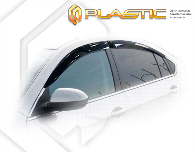 Window visors (Classic translucent) Mazda Atenza sedan
