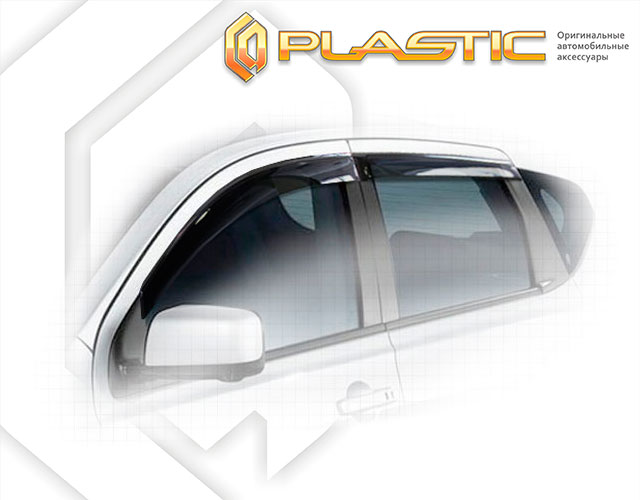 Window visors (Classic translucent) Nissan Dualis 