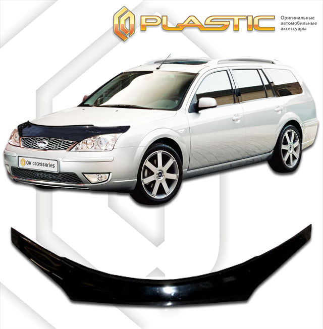 Hood deflector (exclusive) (Classic black) Ford Mondeo hatchback