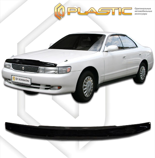 Hood deflector (Chrome series (Silver)) Toyota Chaser 