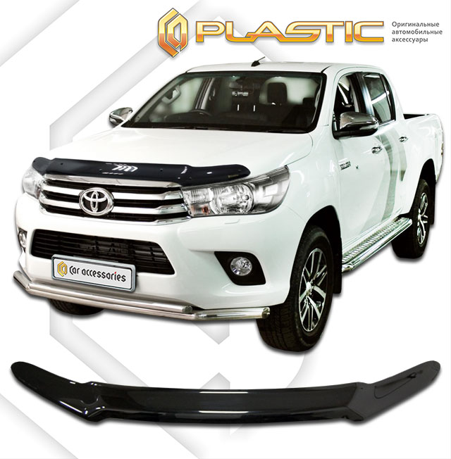 Hood deflector (Full-color series (Collection)) Toyota Hilux 