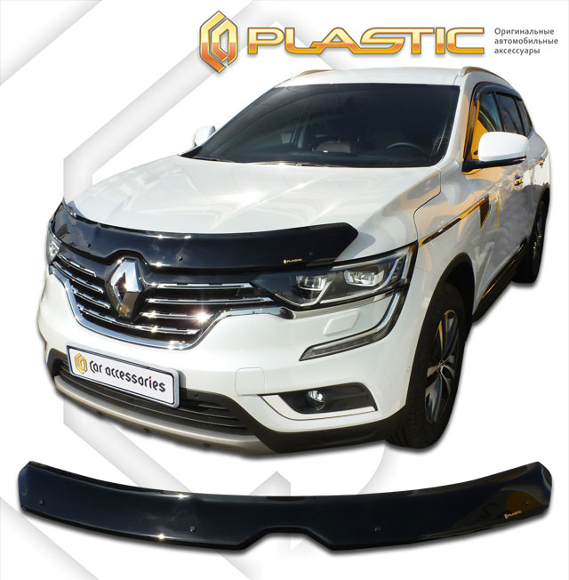 Hood deflector (Chrome series (Gold)) Renault Koleos 