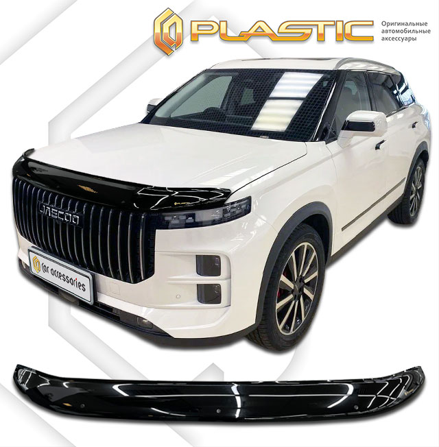 Hood deflector (Classic black) Jaecoo J7 I поколение, джип/suv 5 дв.
