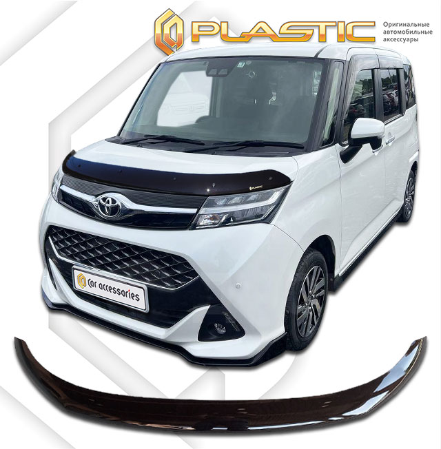 Hood deflector (Classic black) Toyota Tank I поколение, хэтчбек 5 дв.