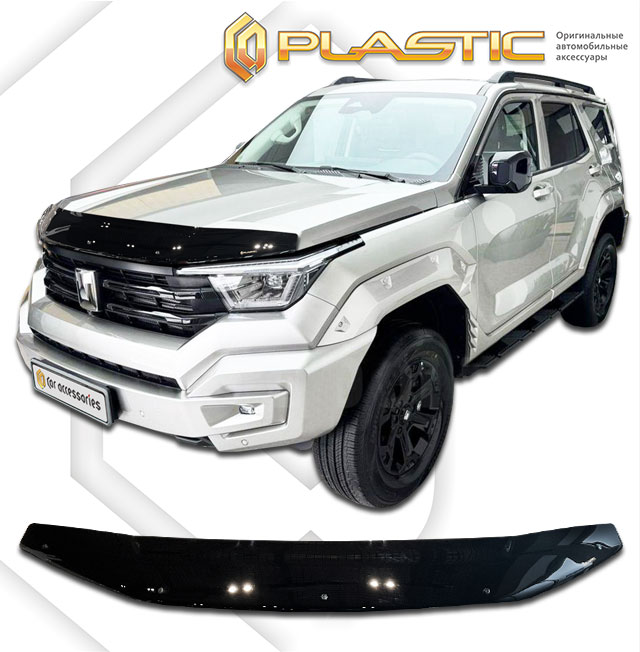 Hood deflector (Classic black) Tank 400 I поколение, джип/suv 5 дв.