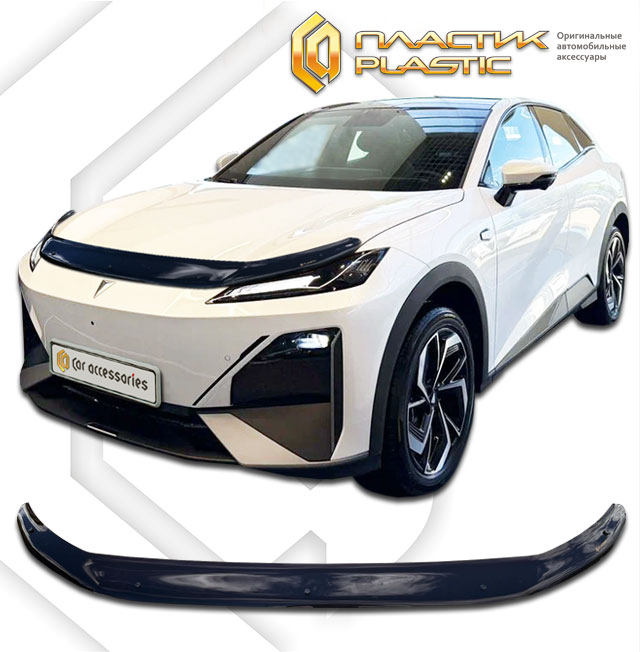 Hood deflector (Classic black) Changan Deepal S07 I поколение, джип/suv 5 дв., рынок России