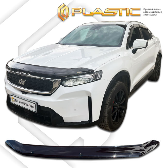 Hood deflector (Classic black) Knewstar 001 