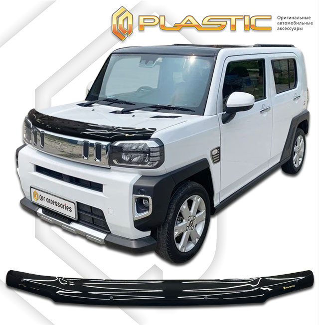Hood deflector (Classic black) Daihatsu Taft II поколение, джип/suv 5 дв.