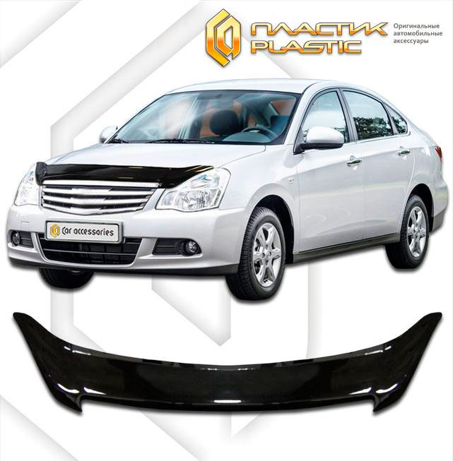 Hood deflector (Classic black) Dongfeng E11K I поколение, sedan