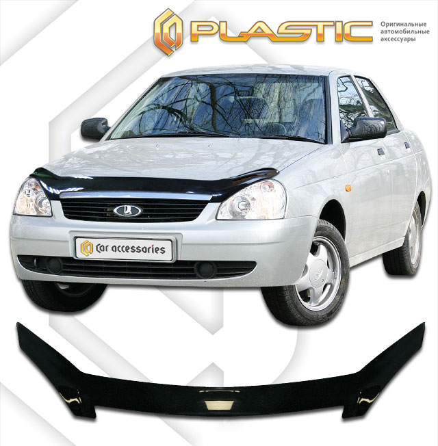 Hood deflector (Full-color series (Collection)) ВАЗ Lada Priora 