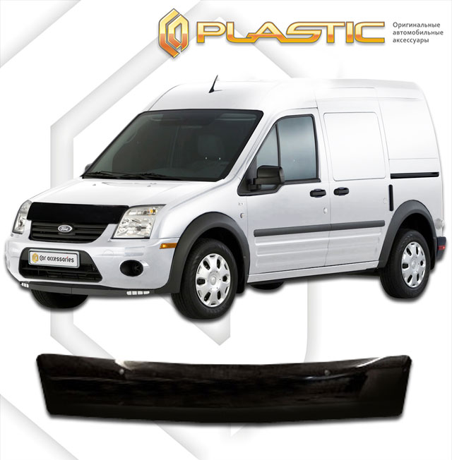 Hood deflector (Classic black) Ford Transit Connect