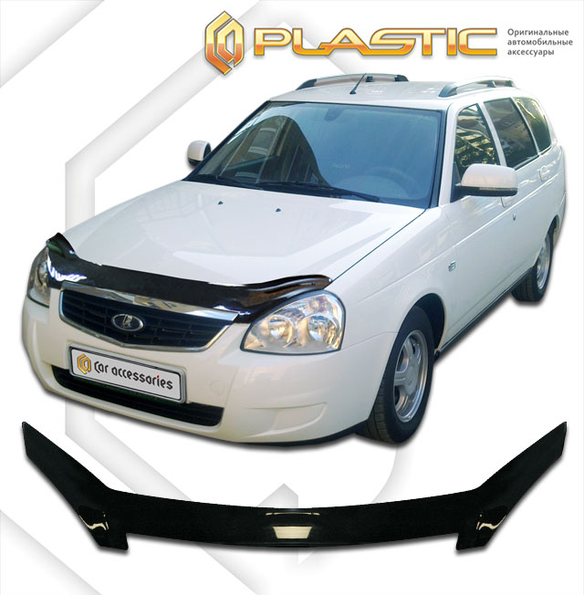 Hood deflector (Full-color series (Collection)) ВАЗ Lada Priora hatchback