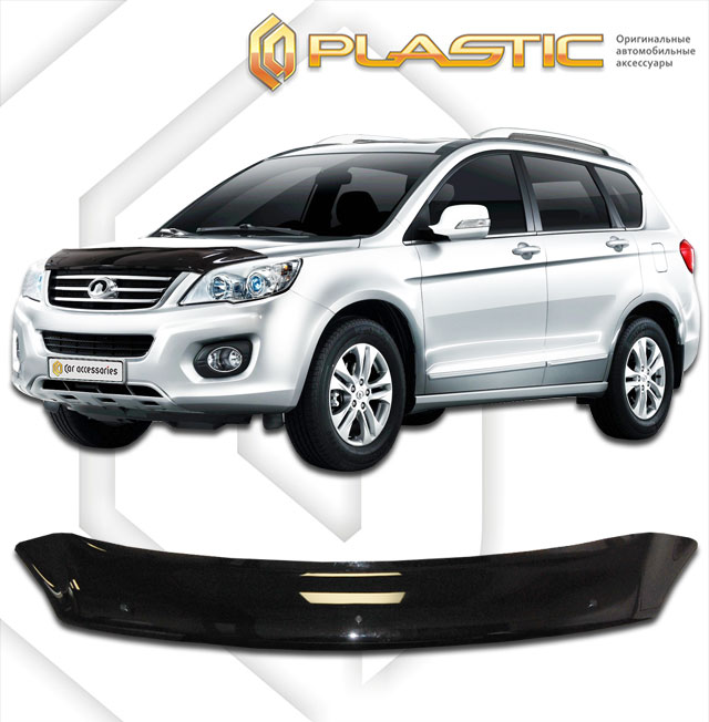 Hood deflector (Chrome series (Gold)) Great Wall Hover H6 