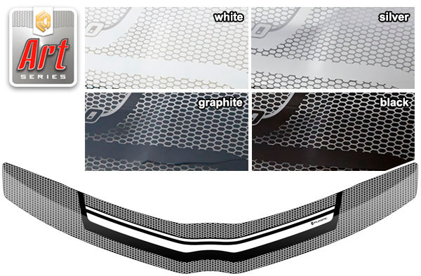 Hood deflector (Art white) Toyota Corolla Axio