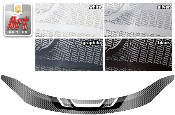 Hood deflector (Art white) Nissan Sentra 