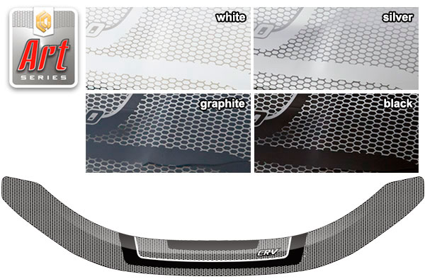 Hood deflector (Art white) Honda CR-V 