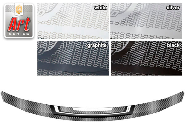 Hood deflector (Art white) Hyundai Elantra 