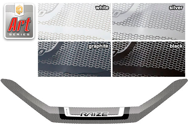 Hood deflector (Art white) Toyota Raize I поколение, джип/suv 5 дв., рынок Японии