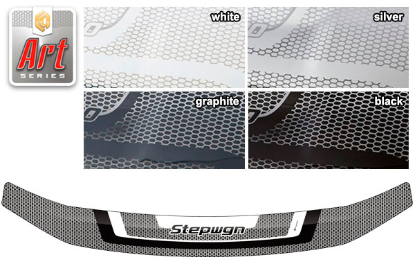 Hood deflector (Art white) Honda Stepwgn VI поколение, минивэн, рынок Японии