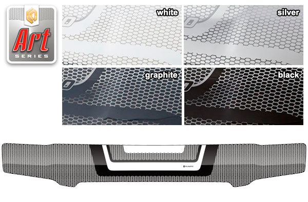 Hood deflector (Art white) Isuzu Bighorn 