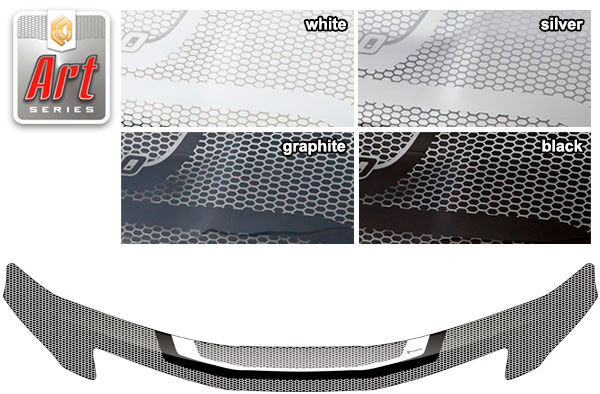 Hood deflector (Art black) Toyota Alphard 