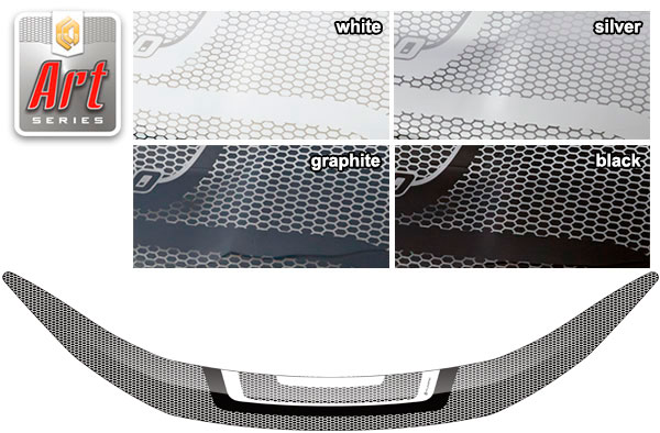 Hood deflector (Art black) Changan CS55 plus 