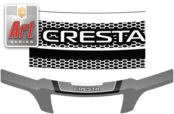 Hood deflector (Art graphite) Toyota Cresta 