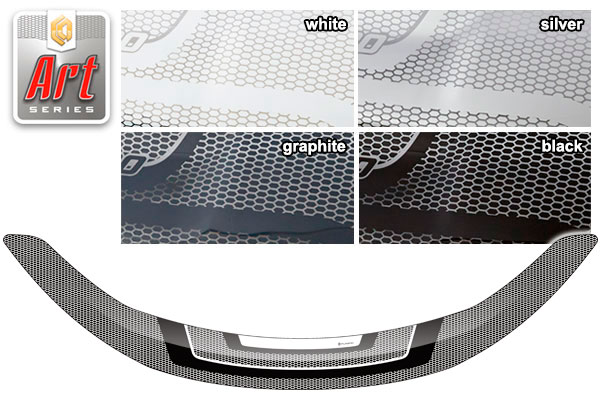 Hood deflector (Art graphite) Honda Freed  II поколение, минивэн