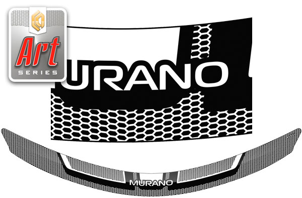 Hood deflector (Art graphite) Nissan Murano 