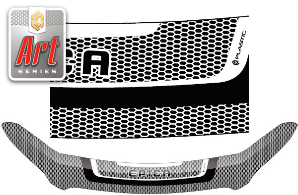 Hood deflector (Art graphite) Chevrolet Epica 