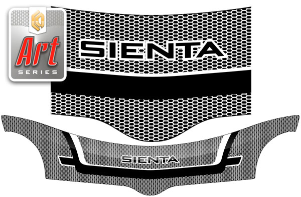 Hood deflector (Art graphite) Toyota Sienta 