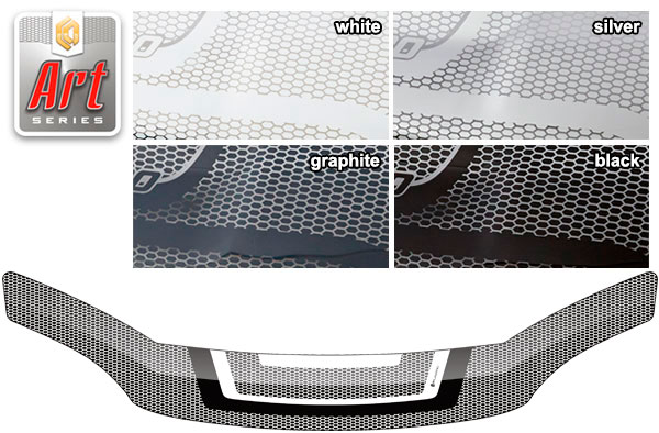 Hood deflector (Art silver) Toyota Caldina 