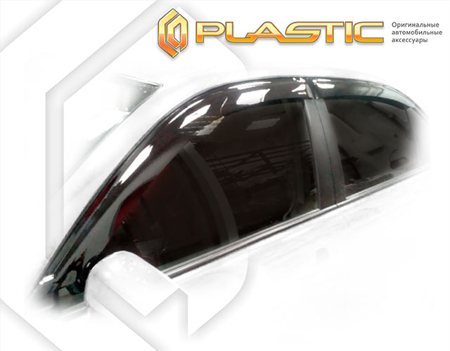 Window visors (Comfort series (Graphite)) Toyota Corolla Axio