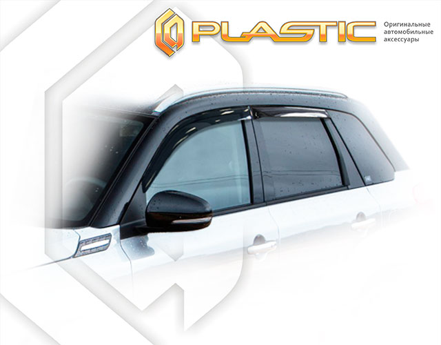 Window visors (Comfort series (Graphite)) Suzuki Vitara IV поколение, джип/suv 5 дв., рынок РФ 