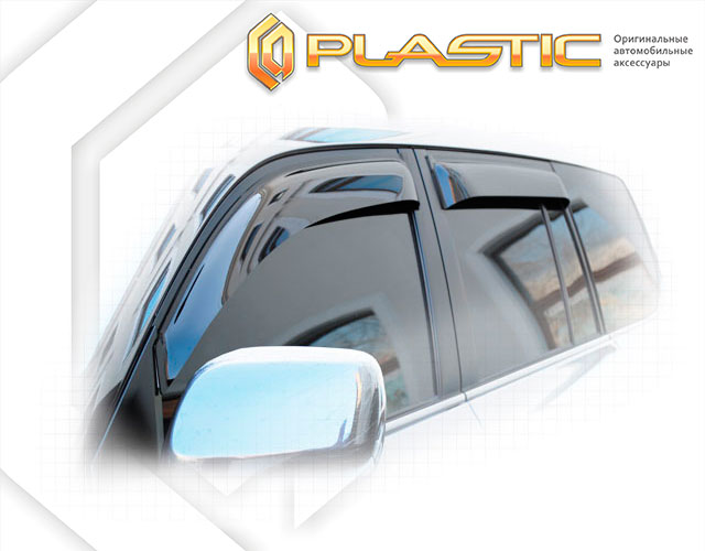 Window visors (Comfort series (Graphite)) Toyota Land Cruiser 200