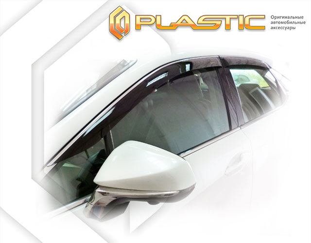 Window visors (Comfort series (Graphite)) Lexus RX IV поколение, IV поколение рест., джип/suv 5 дв.