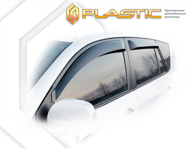 Window visors (Comfort series (White)) Toyota Rav4 