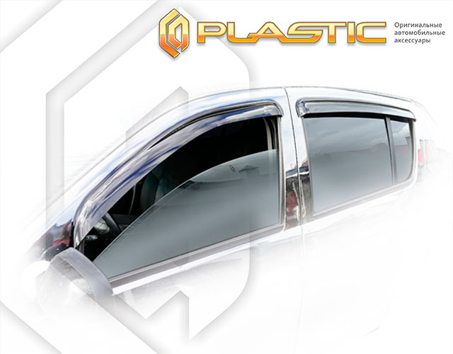 Window visors (Comfort series (Silver)) Renault Sandero Stepway 