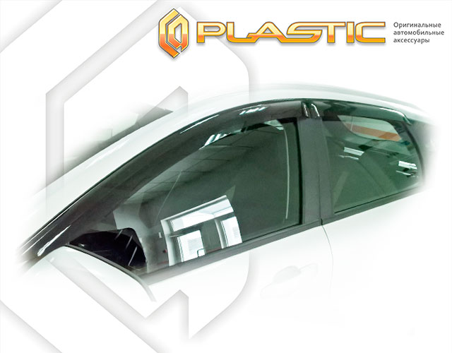 Window visors (Comfort series (Silver)) ВАЗ Lada Vesta SW, Vesta Cross hatchback