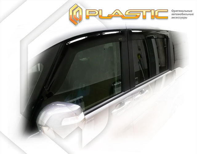 Window visors (Comfort series (Silver)) Honda Stepwgn V поколение, рестайлинг